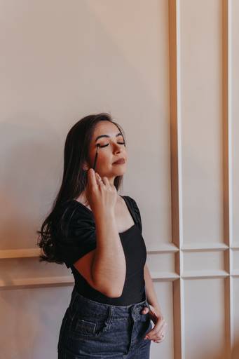 Ensaio de marca pessoal maquiadora