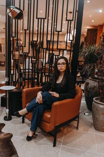 Ensaio de marca pessoal maquiadora