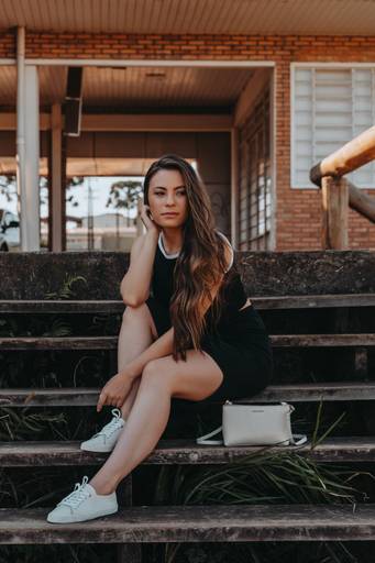 foto urbana feminina