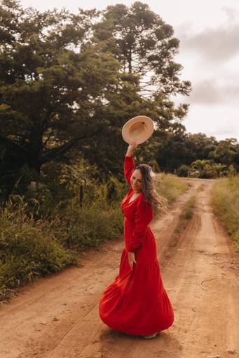 ensaio natureza feminino