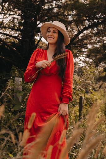 ensaio natureza feminino