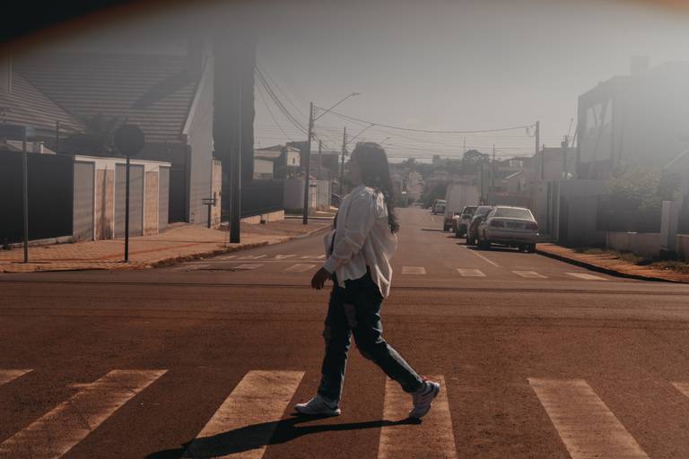 ensaio urbano na rua 