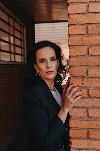 ensaio de mulher urbano