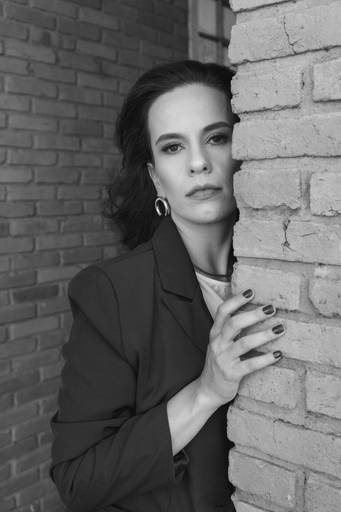 ensaio de mulher urbano