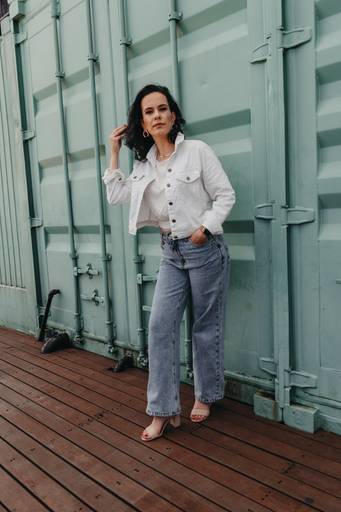 ensaio de mulher urbano