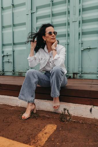 ensaio de mulher urbano