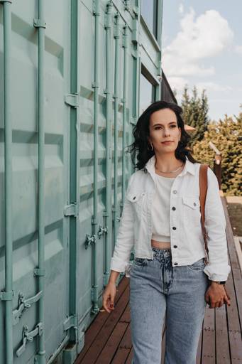 ensaio de mulher urbano