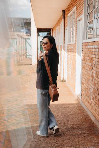 ensaio de mulher urbano