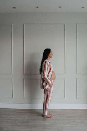 ensaio gestante casa