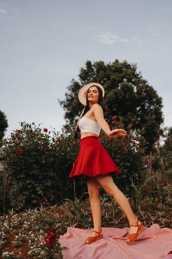 ensaio feminino delicado na natureza