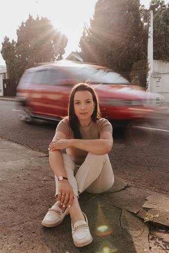 ensaio urbano delicado boho