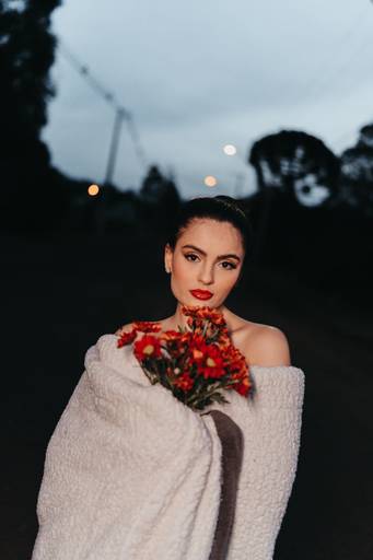 ensaio feminino a noite coberto feminino