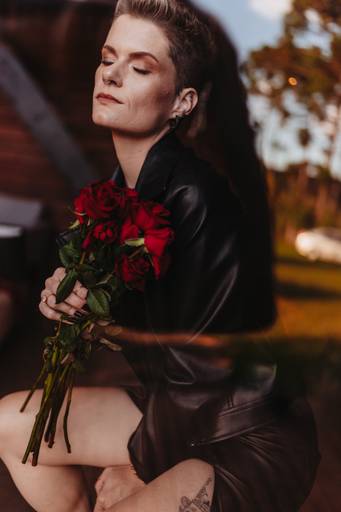 foto feminina intimista