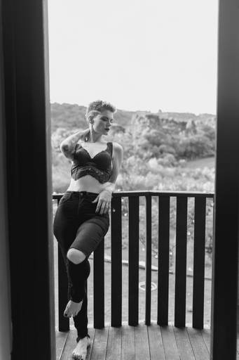 foto feminina intimista