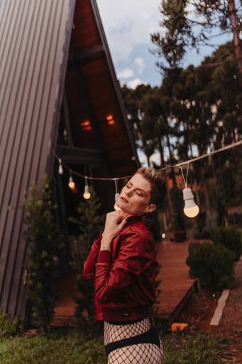 foto feminina intimista