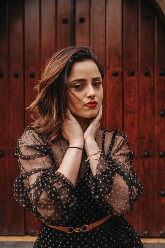 foto urbana feminina