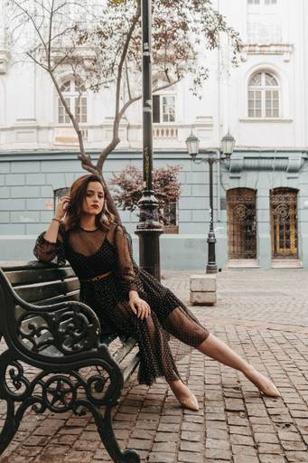 foto urbana feminina