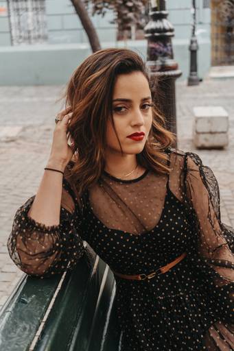 foto urbana feminina