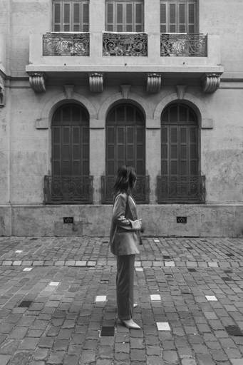 foto urbana feminina