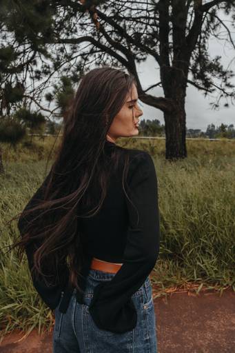 ensaio feminino chuva