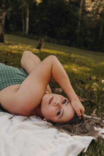 ensaio feminino aniversário natureza