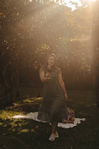 ensaio feminino aniversário natureza