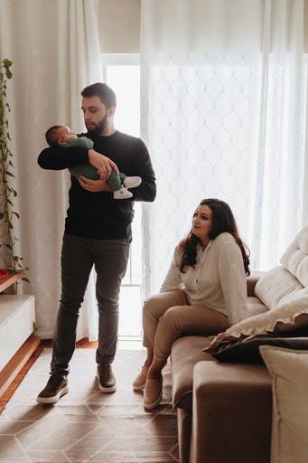 ensaio bebe 2 meses em casa