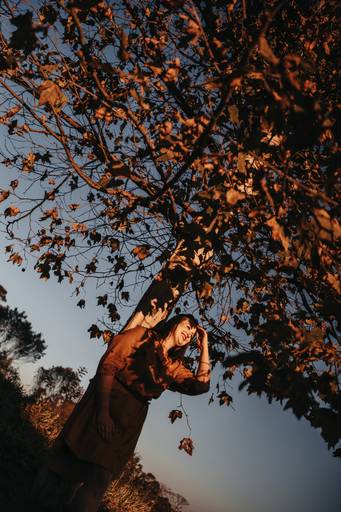 Ensaio feminino outono