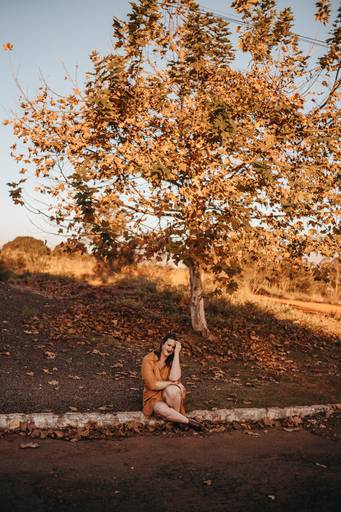 Ensaio feminino outono