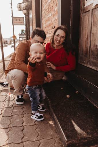 ensaio em família urbano