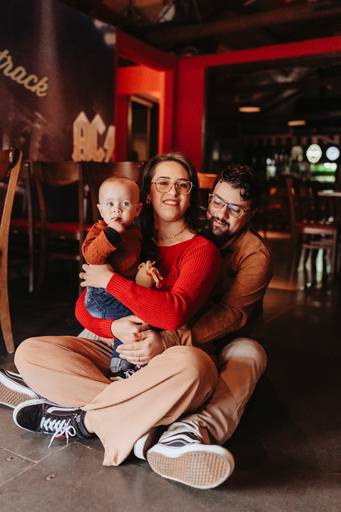 ensaio em família urbano