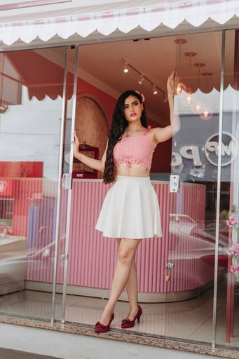 Ensaio feminino café delicado