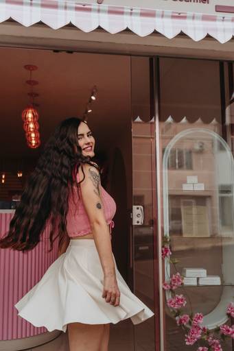 Ensaio feminino café delicado