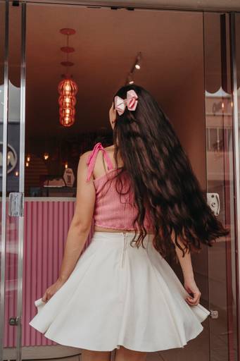 Ensaio feminino café delicado