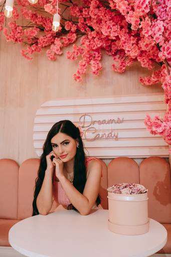 Ensaio feminino café delicado