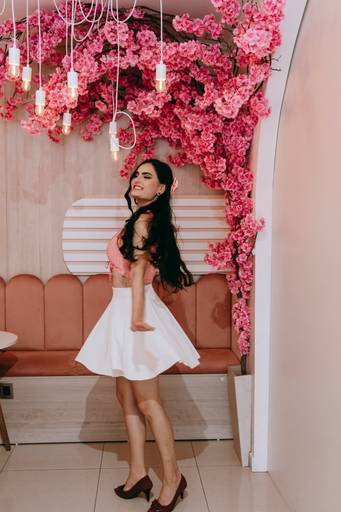 Ensaio feminino café delicado