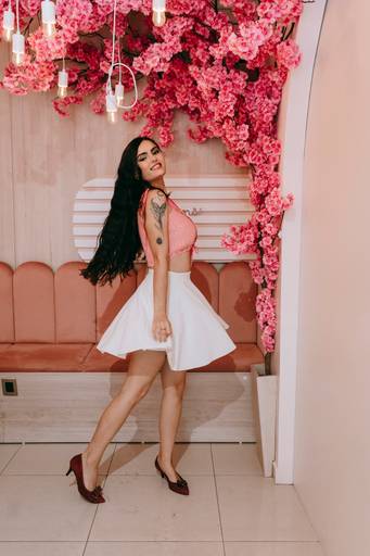 Ensaio feminino café delicado