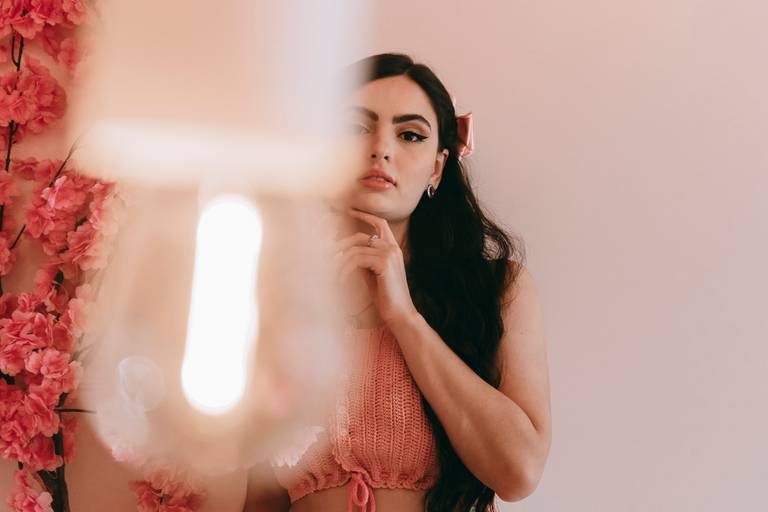 Ensaio feminino café delicado