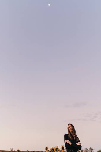 Ensaio feminino no girassol 