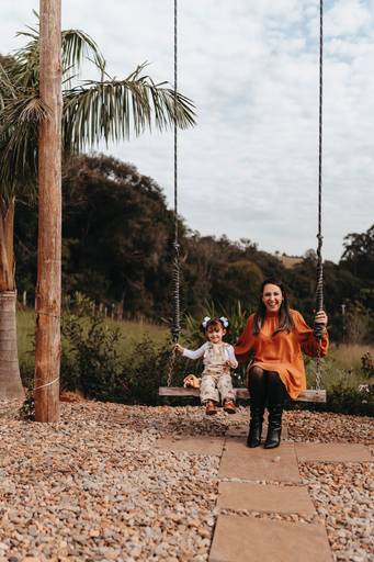 Ensaio mãe e filha  outono