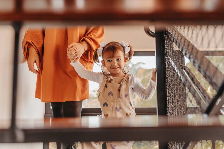 Ensaio mãe e filha  outono