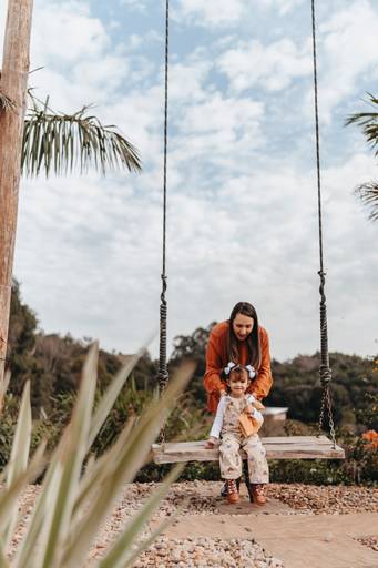 Ensaio mãe e filha  outono