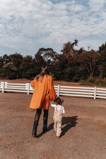 Ensaio mãe e filha  outono