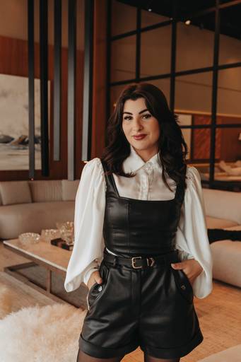 ensaio feminino moderno interno