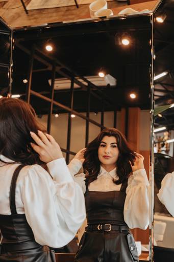 ensaio feminino moderno interno