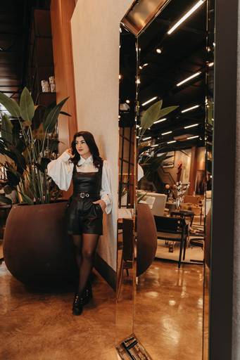 ensaio feminino moderno interno