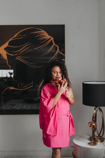 foto feminina interna delicada