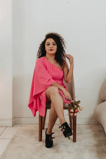 foto feminina interna delicada