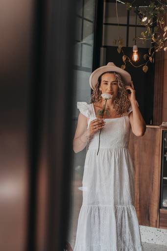 foto feminina delicada