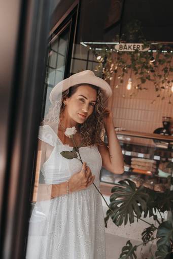 foto feminina delicada